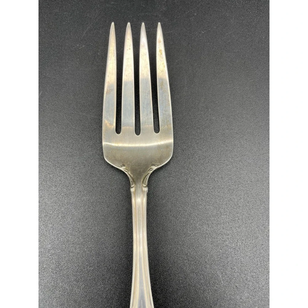 Sterling Silver Andante Cold Meat Serving Fork By Gorham Silver